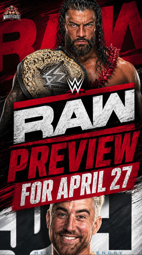 WWE RAW Preview For April 27