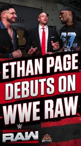 Ethan Page Debuts on WWE RAW