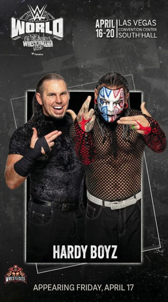 Hardy Boyz Set For WrestleMania 42 Week