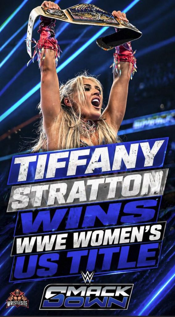 Tiffany Stratton Wins WWE Women’s US Title