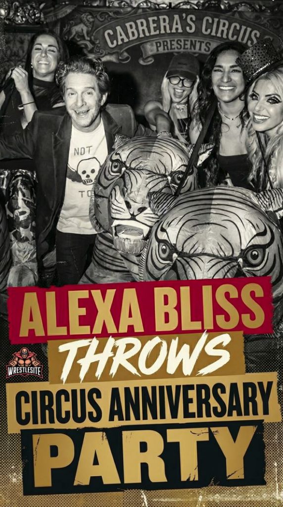 Alexa Bliss Throws Circus Anniversary Party