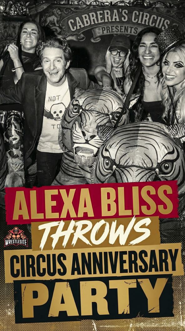 Alexa Bliss Throws Circus Anniversary Party