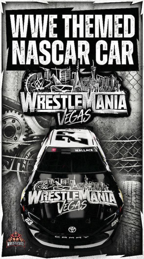 WWE Themed NASCAR Car Revealed For WrestleMania 42