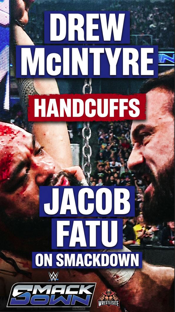 Drew McIntyre Handcuffs Jacob Fatu On SmackDown