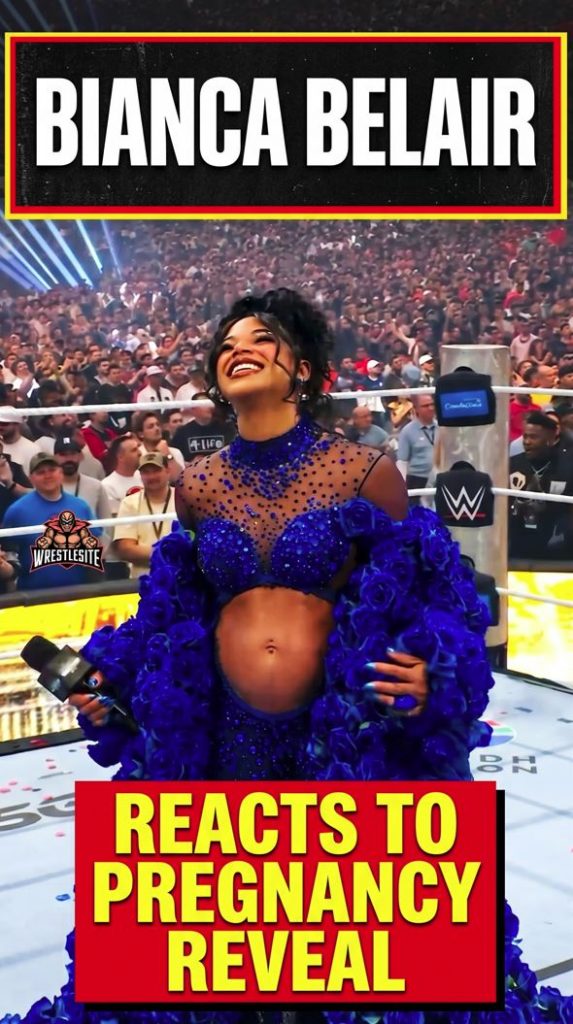Bianca Belair Reacts to Pregnancy Reveal