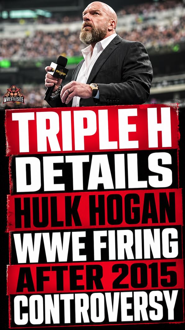 Triple H Details Hulk Hogan WWE Firing After 2015 Controversy
