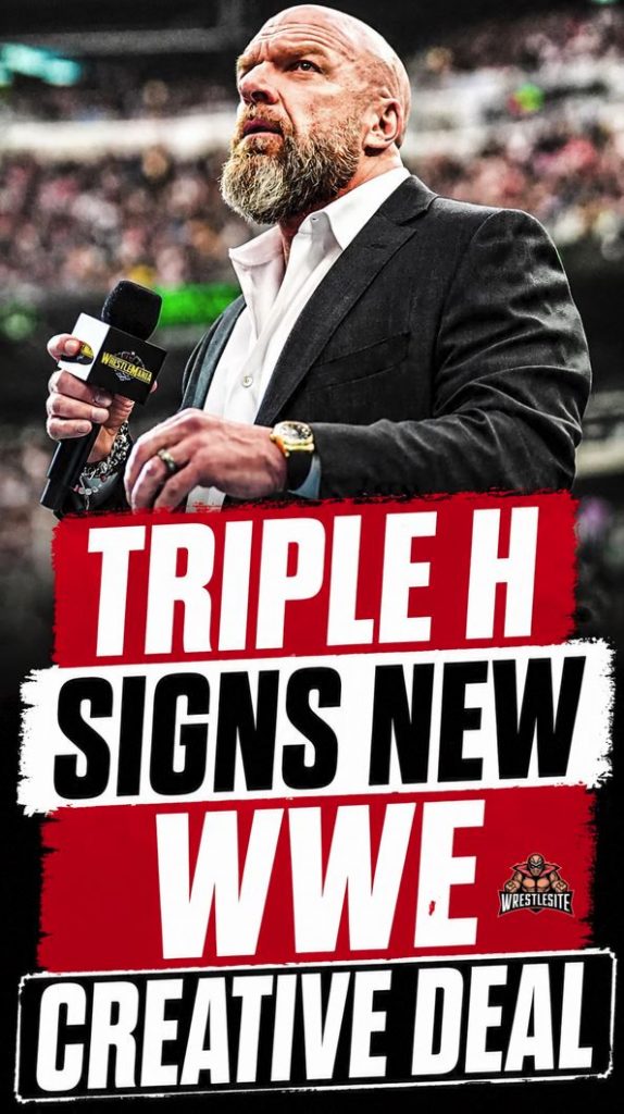 Triple H Signs New WWE Creative Deal