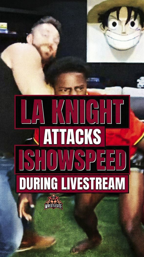 LA Knight Attacks IShowSpeed During Livestream