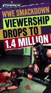 WWE SmackDown Viewership Drops To 1.4 Million