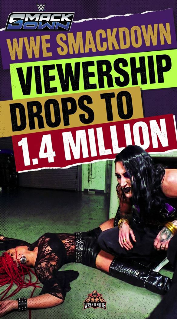 WWE SmackDown Viewership Drops To 1.4 Million