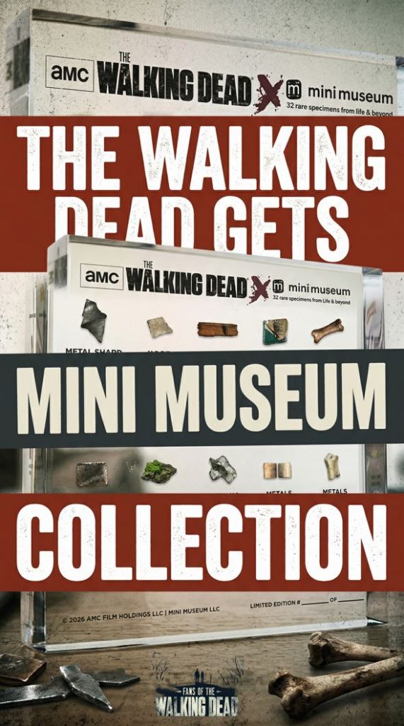 The Walking Dead Gets Mini Museum Collection