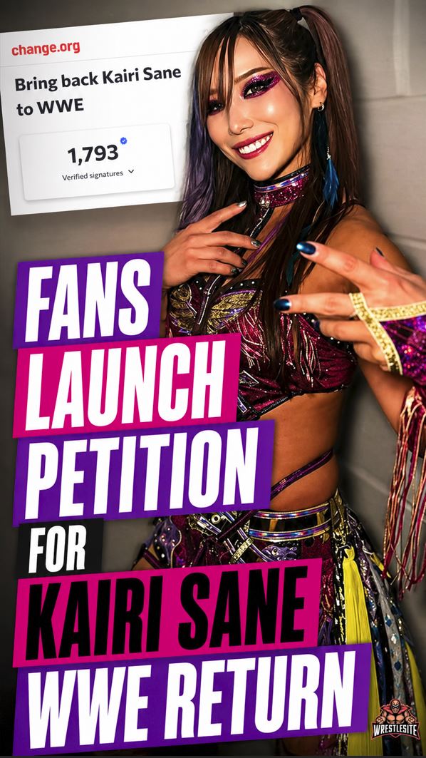 Fans Launch Petition For Kairi Sane WWE Return