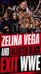 Zelina Vega And Aleister Black Exit WWE