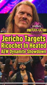 Jericho Targets Ricochet In Heated AEW Dynamite Showdown