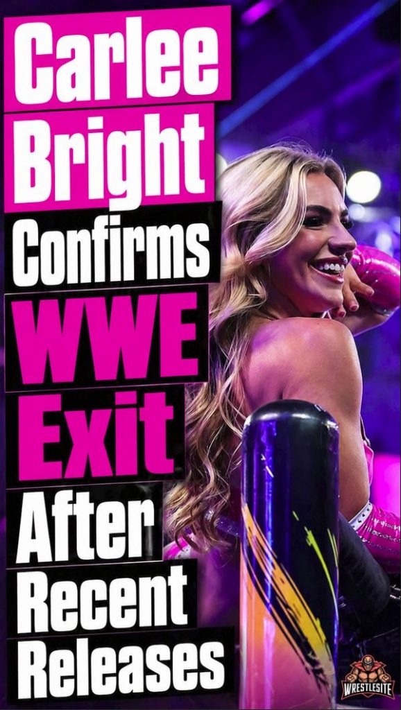 Carlee Bright Confirms WWE Exit After Recent Releases