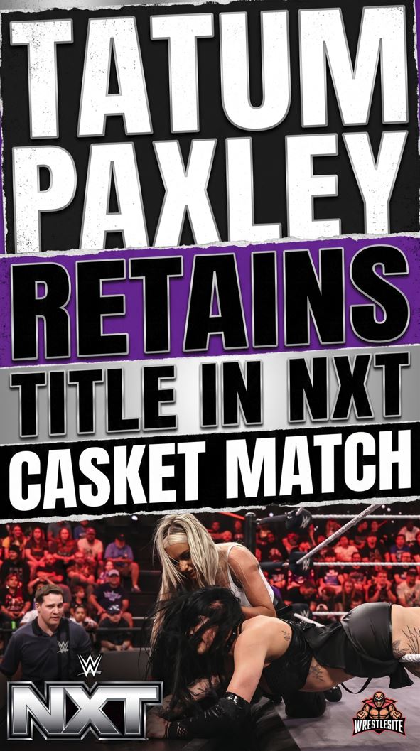Tatum Paxley Retains Title in NXT Casket Match