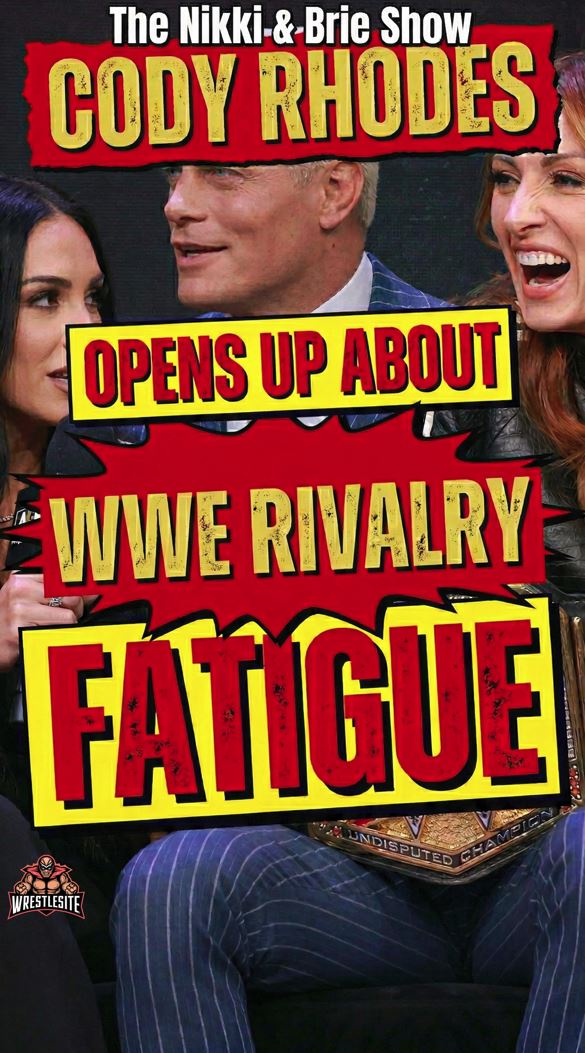 Cody Rhodes Opens Up About WWE Rivalry Fatigue