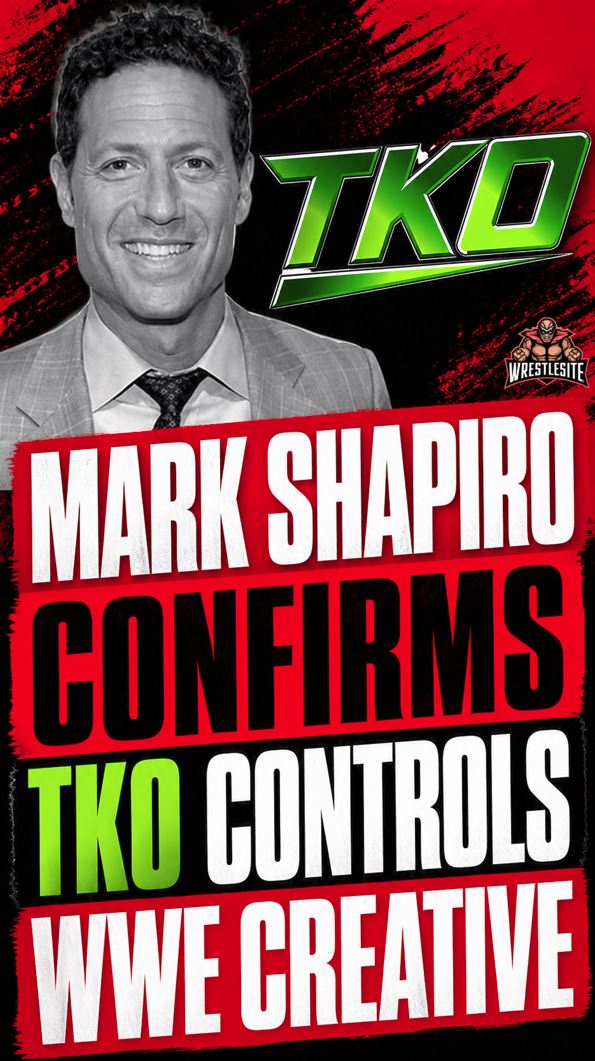 Mark Shapiro Confirms TKO Controls WWE Creative