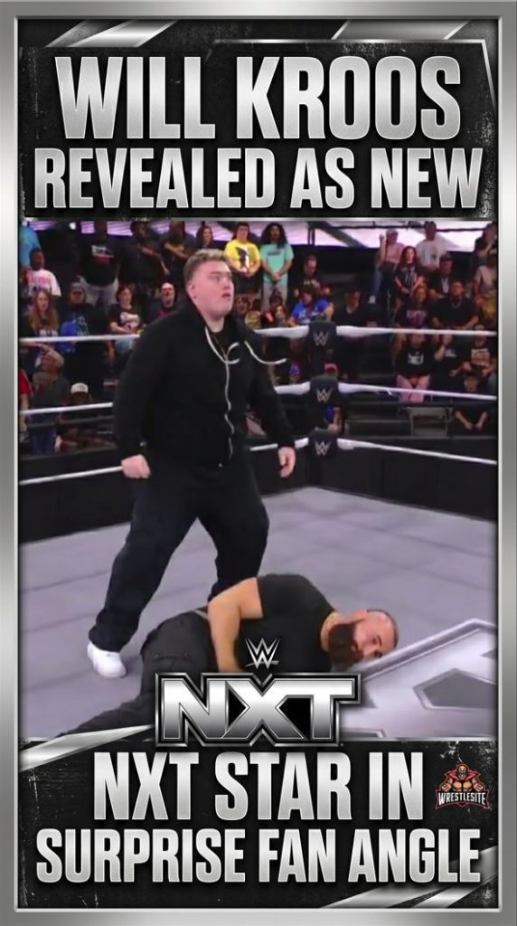 Will Kroos Revealed As New NXT Star In Surprise Fan Angle