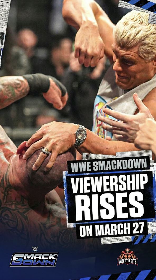 WWE SmackDown Viewership Rises on March 27