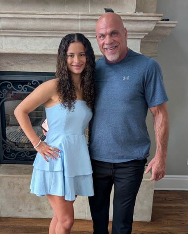 Kurt Angle Shares Emotional Dad Moment