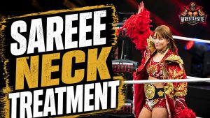Sareee Taking One Month Away For Neck Treatment 17 Sareee competes in Japan before announcing one-month wrestling absence for neck treatment and recovery.