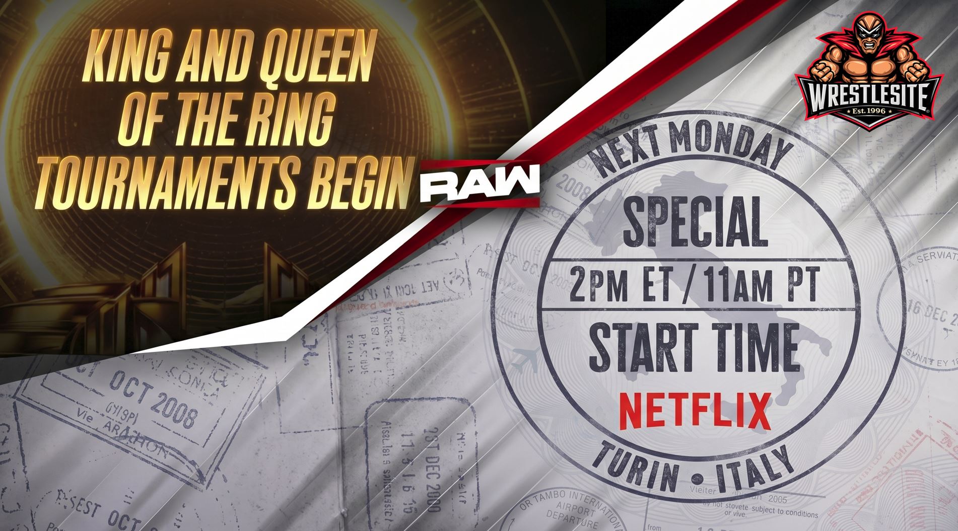 LA Knight announces WWE King and Queen of the Ring tournament return during RAW segment