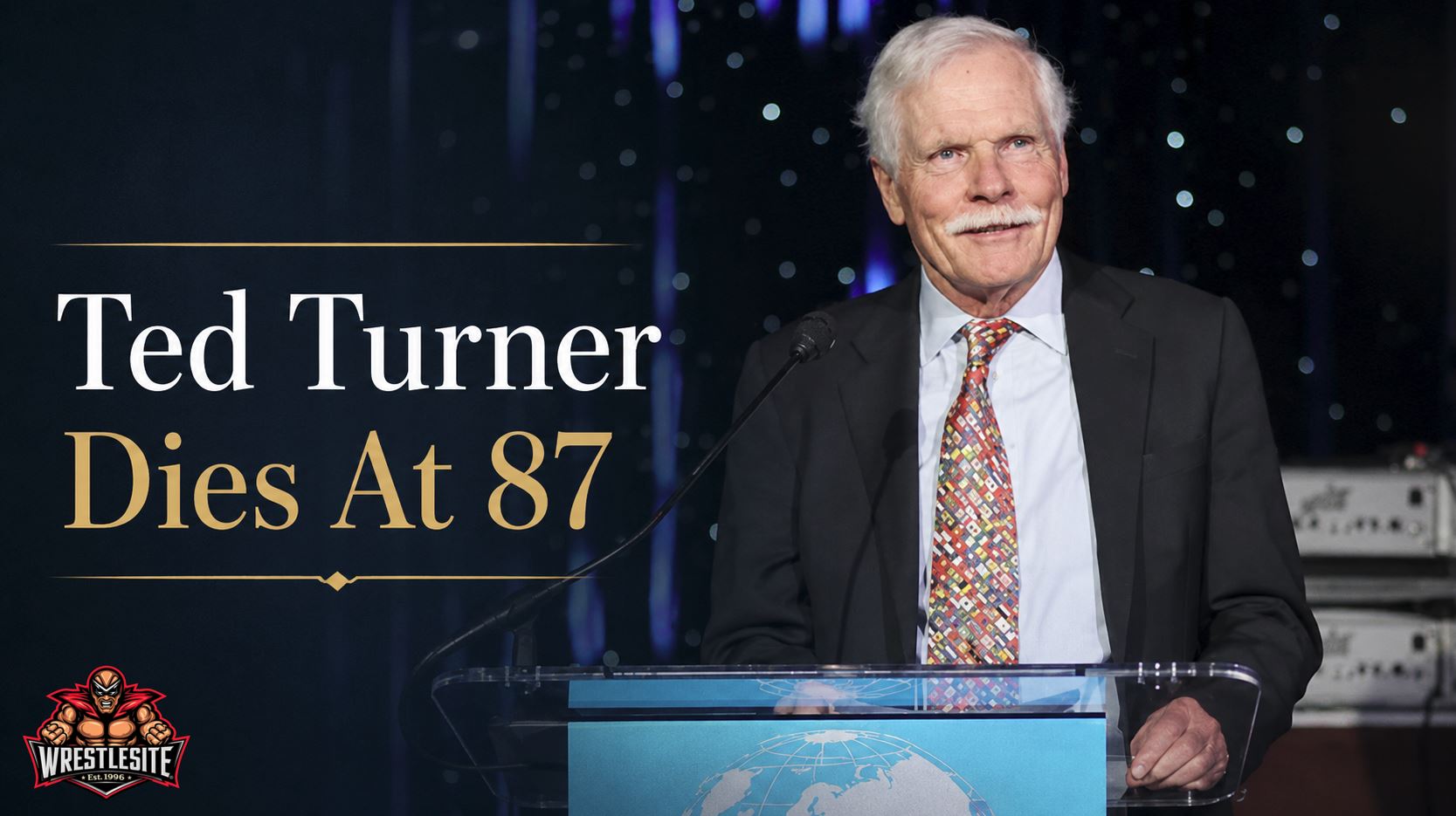 Ted Turner, shown during the WCW era as TBS and TNT helped transform professional wrestling television