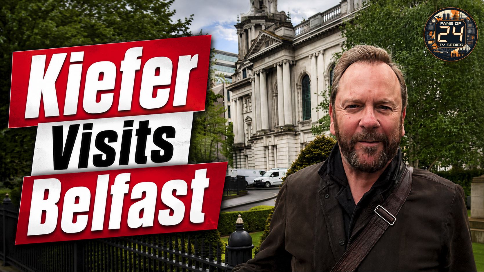 Kiefer Sutherland Visits Belfast 5 Kiefer Sutherland visits Belfast sights before performing at The Empire Music Hall during his 2026 tour