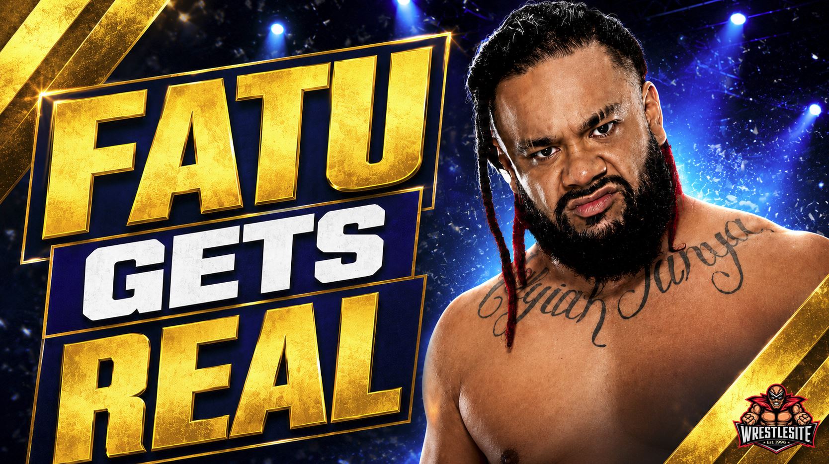Jacob Fatu speaking during No-Contest Wrestling interview about Roman Reigns before WWE Backlash main event