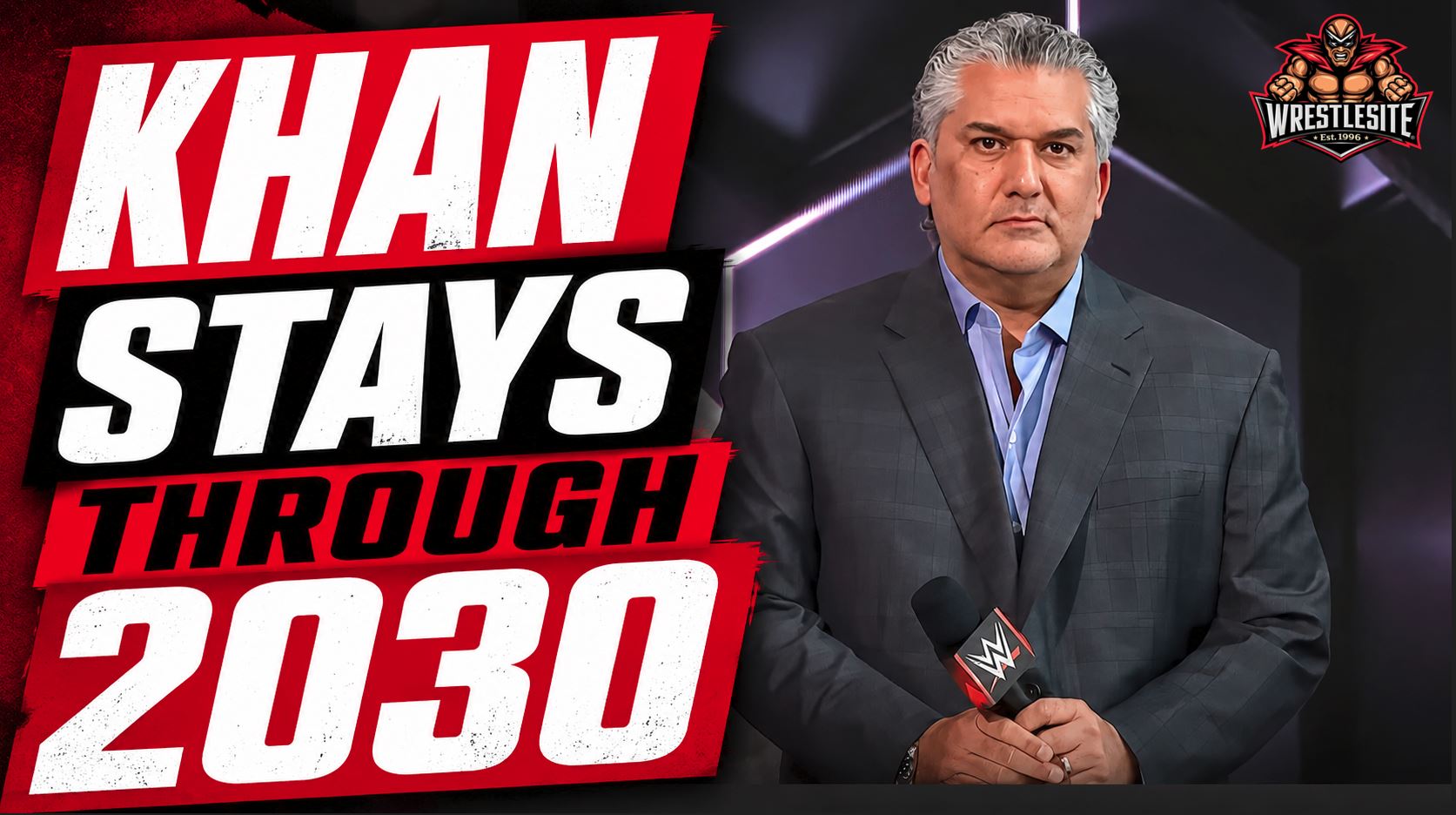 Nick Khan shown at a WWE corporate event as TKO confirms his new contract through 2030