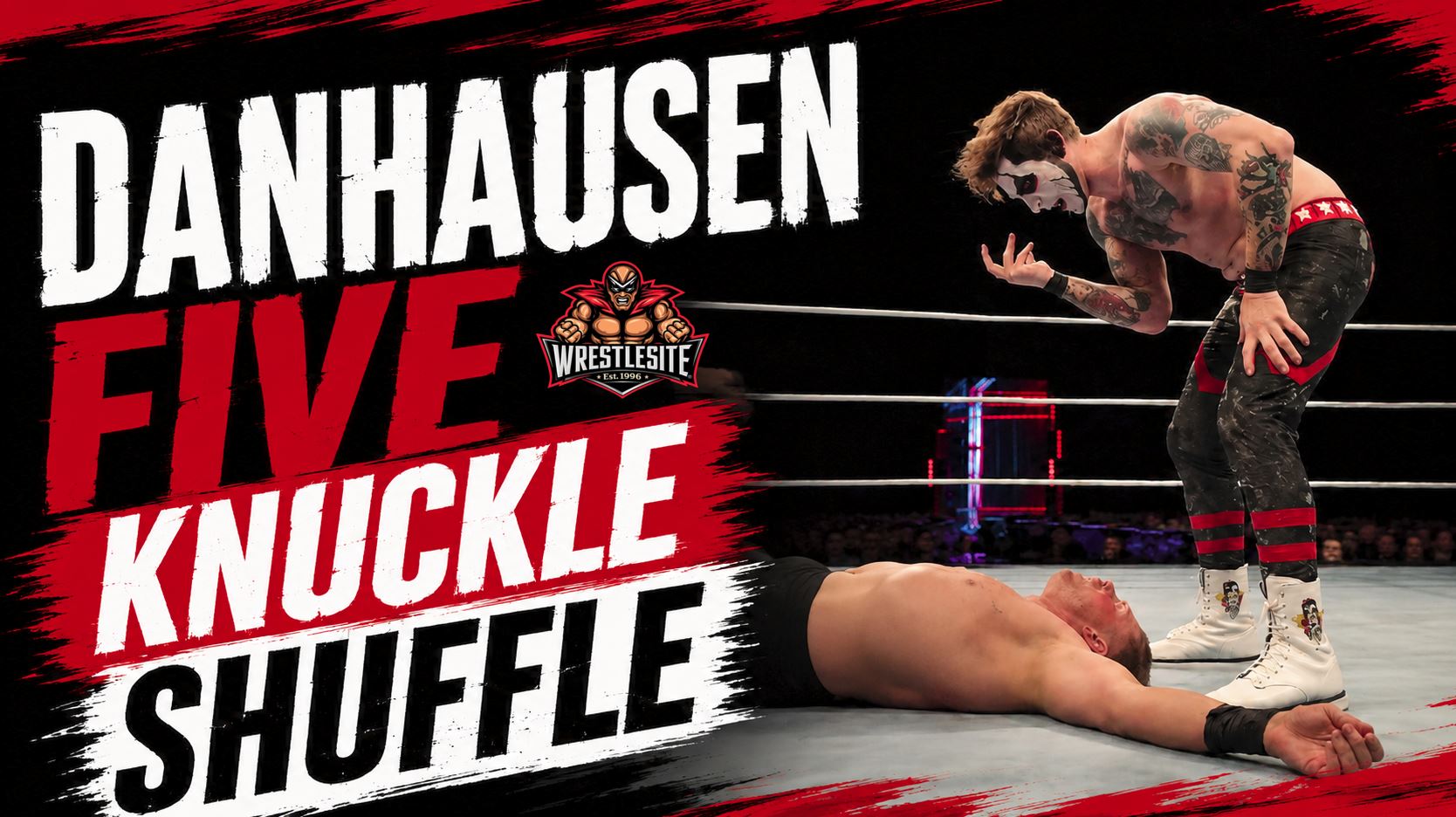 Danhausen Curses Cena’s Signature Move 5 Danhausen hits The Miz with a cursed John Cena tribute during WWE live event in Liverpool