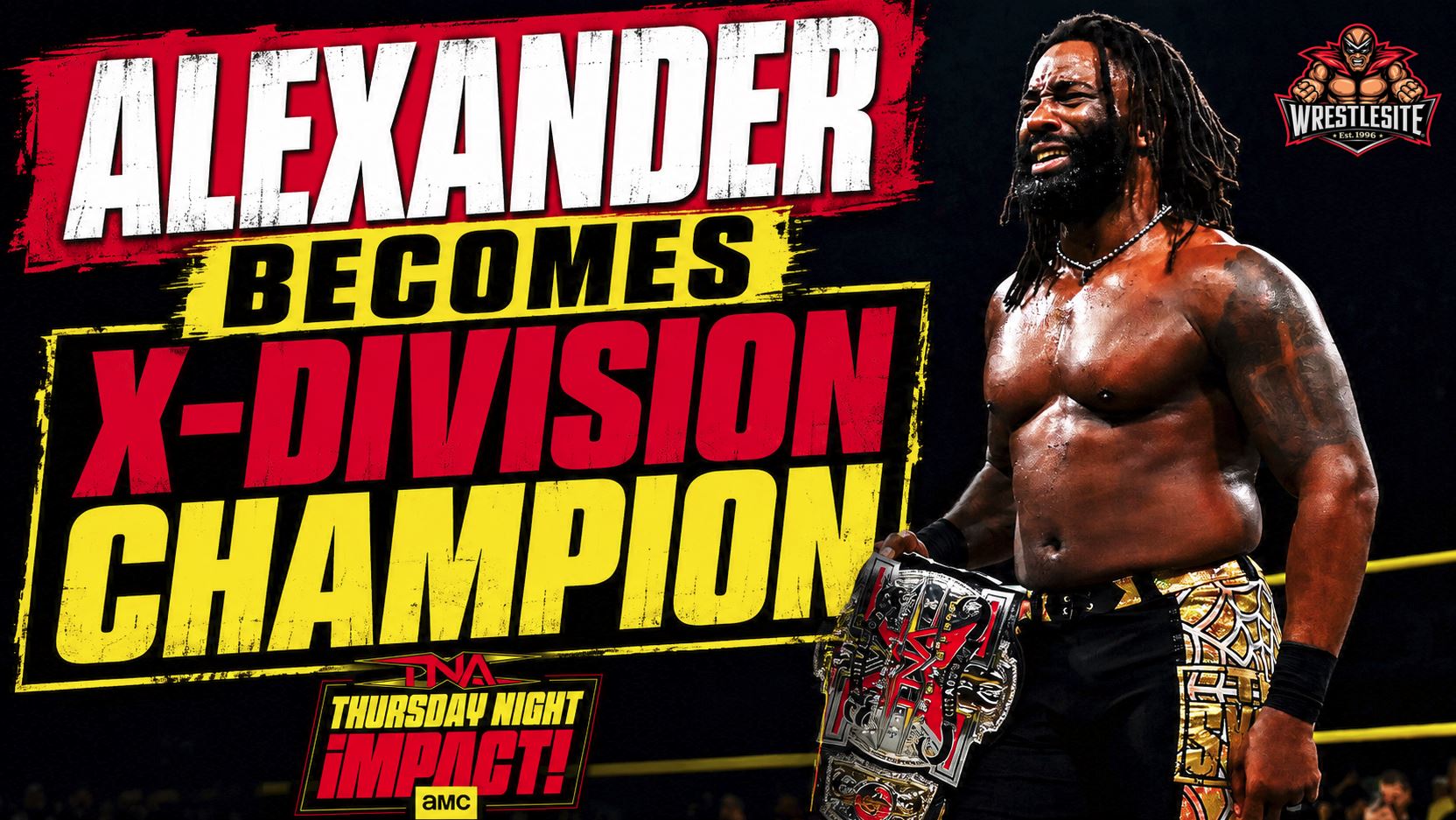 Cedric Alexander defeats Leon Slater for the TNA X Division Championship on Thursday Night iMPACT