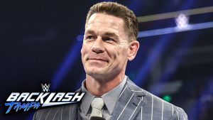 John Cena Announces WWE John Cena Classic 15 John Cena standing in the WWE Backlash ring during the announcement of the John Cena Classic tournament