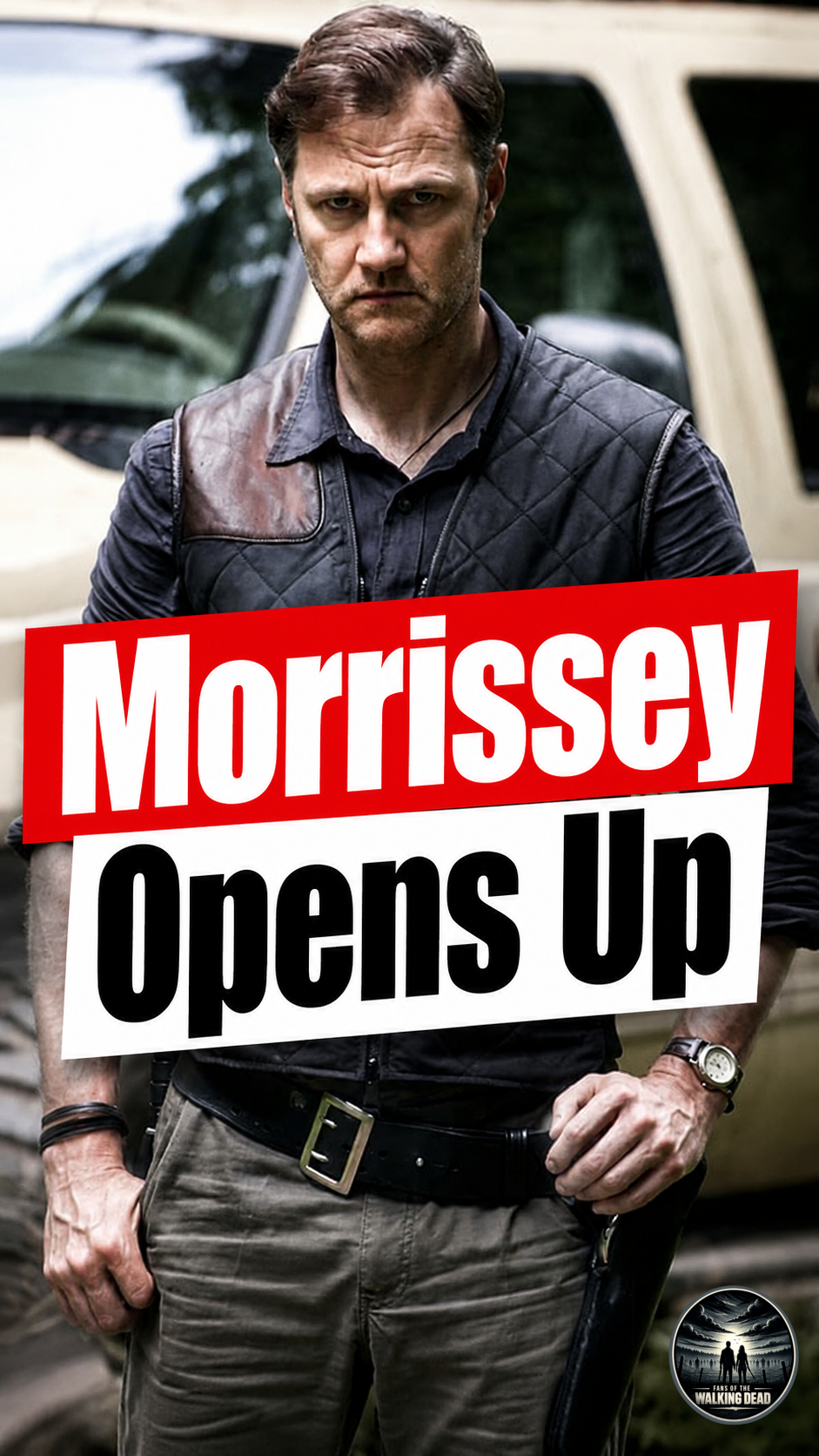 Walking Dead Star David Morrissey Opens Up About Alcohol Battle 5 David Morrissey speaking emotionally during an interview about addiction recovery and personal struggles