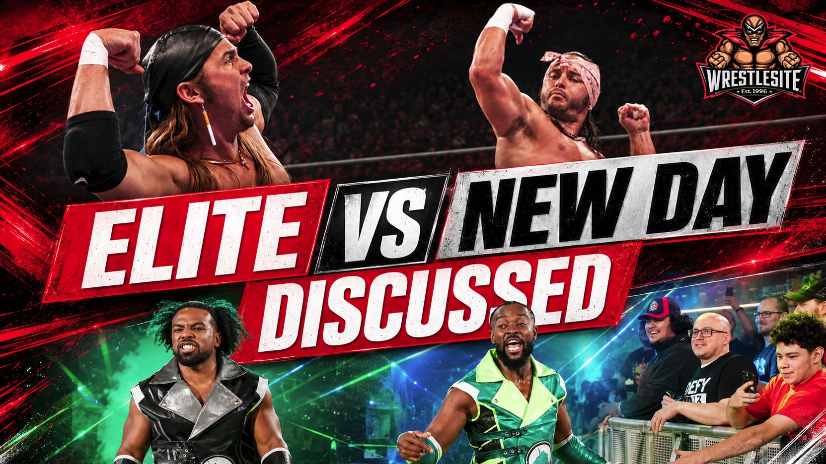 Matt Jackson discusses Young Bucks talks with Triple H for Elite vs New Day crossover match.