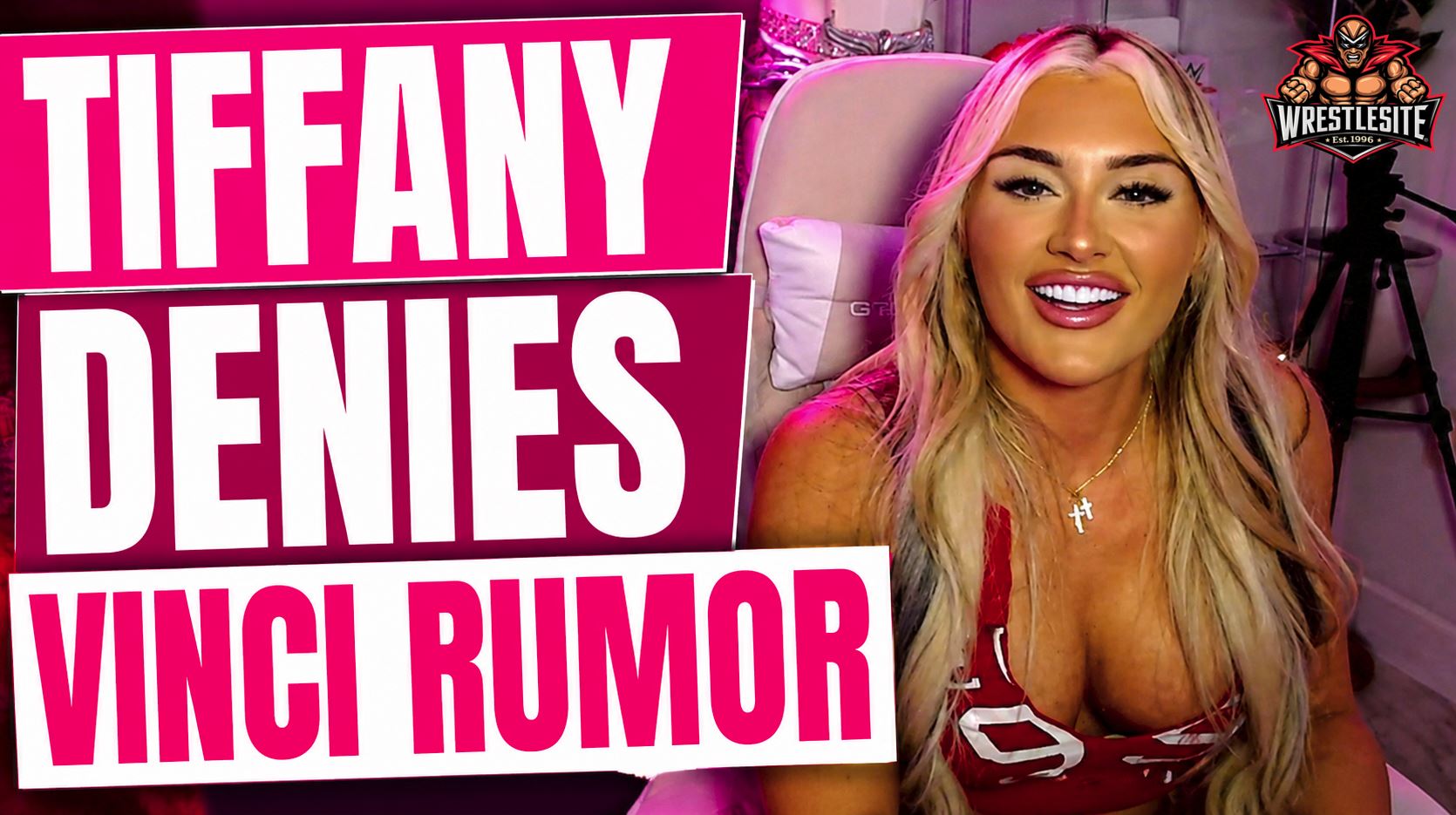Tiffany Stratton Shuts Down Vinci Rumor 5 Tiffany Stratton appears on WWE programming as she responds to rumors about Giovanni Vinci’s release