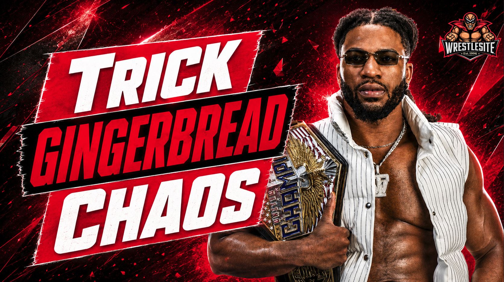 Trick Williams Reacts To WWE Gingerbread Man Storyline 5 Trick Williams discusses the WWE Gingerbread Man storyline with Sami Zayn and Lil Yachty during the United States Title feud.