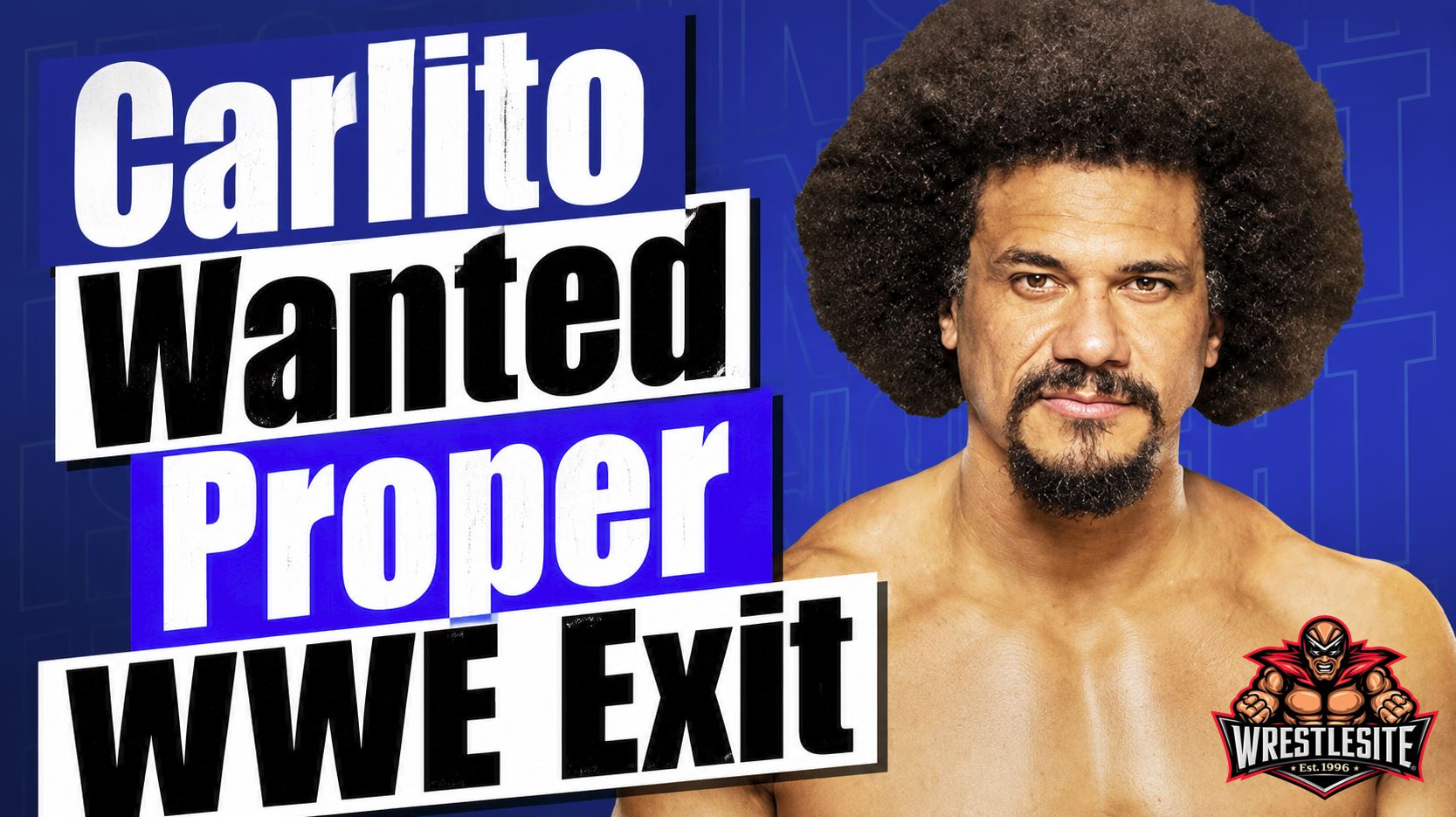Carlito discusses his WWE departure and lack of television exit during Chris Van Vliet interview