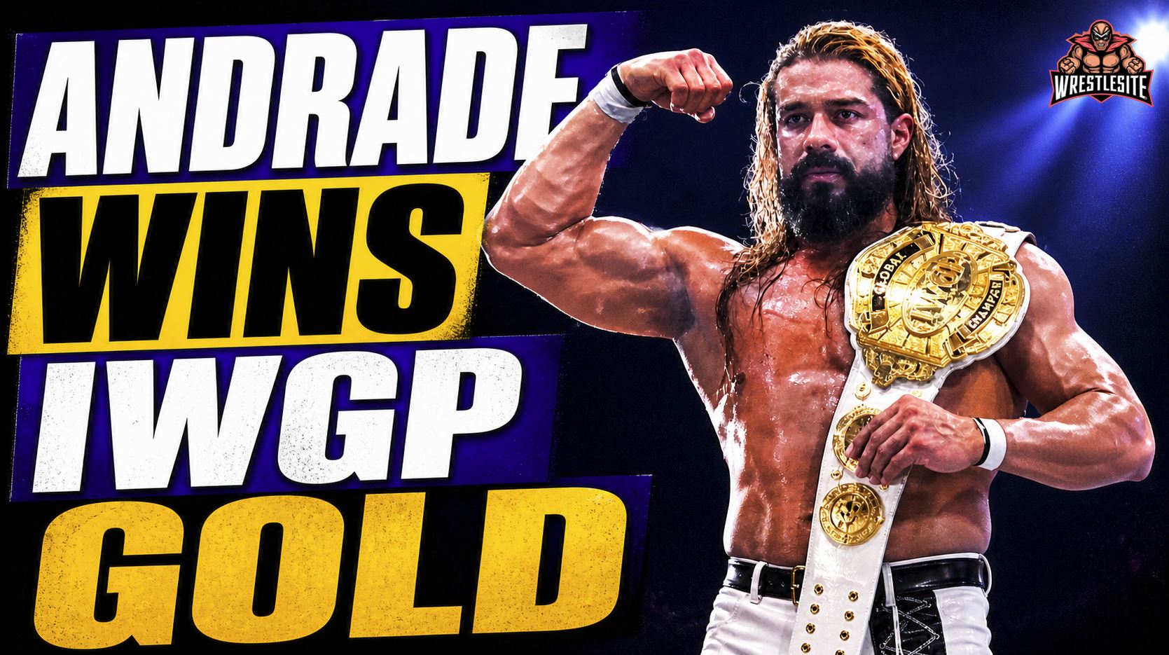 Andrade El Idolo Wins IWGP Global Title At NJPW Wrestling Dontaku 5 Andrade El Idolo defeats Yota Tsuji to win IWGP Global Title at NJPW Wrestling Dontaku event