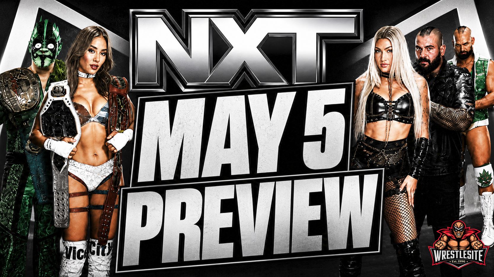 WWE NXT Preview For May 5: Matches Set Ahead Of Battleground 5 WWE NXT May 5 preview featuring Lola Vice mixed tag match and Zaria appearance ahead of Battleground