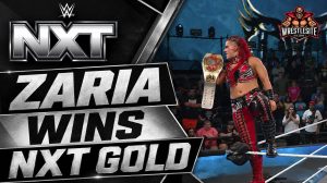 Zaria Wins NXT Women’s North American Title 19 Zaria hits F5 on Tatum Paxley to win NXT Women’s North American Championship on WWE NXT