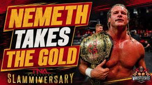 Nic Nemeth battles bloody Mike Santana before winning the TNA World Championship at Slammiversary