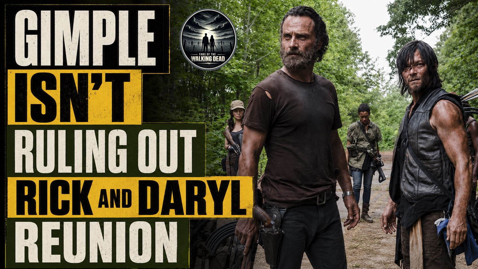Rick Grimes and Daryl Dixon stand apart as The Walking Dead reunion possibility is teased