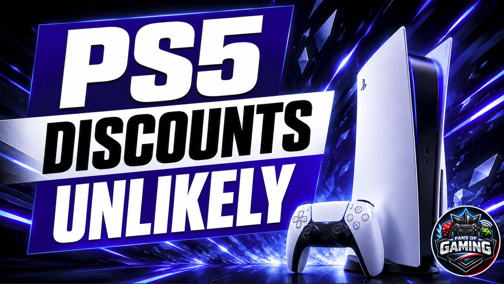 PS5 Discounts Look Less Likely 5 PlayStation 5 console shown as Sony warns PS5 discounts may remain limited due to memory shortage