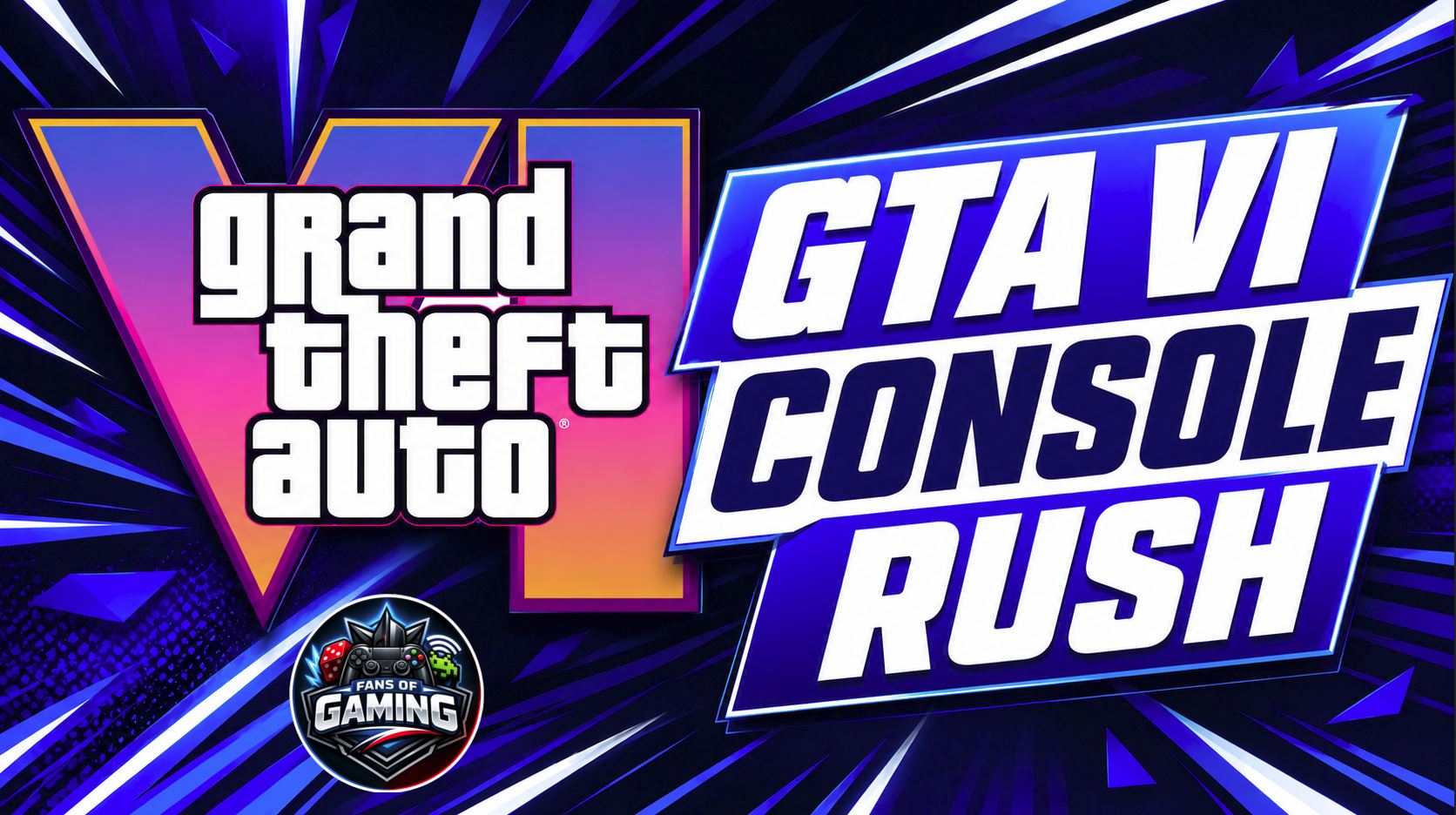 GTA VI May Trigger Console Shortage 5 Grand Theft Auto VI marketing image highlights PS5 and Xbox demand ahead of Rockstar Games launch