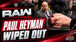 Paul Heyman Wiped Out On RAW