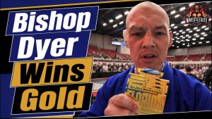 Bishop Dyer celebrates jiu-jitsu gold medal win after competing at Jiu Jitsu World League Florida XII