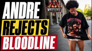 Eric André Rejects Bloodline Shirt At Premiere