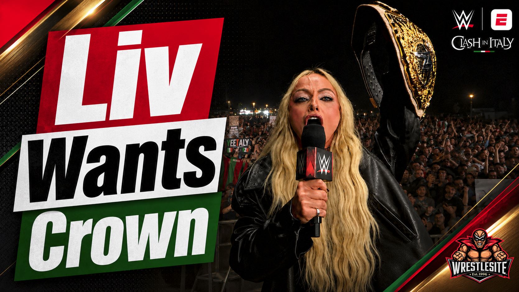 Liv Morgan discusses entering the Queen's Crown while holding the WWE Women’s World Championship.